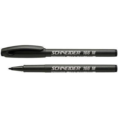 Маркер перманентный SCHNEIDER MAXX 166 1мм черный (S116601)
