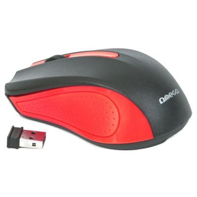 Мышь компьютерная Wireless OM-419 red (OM0419R)