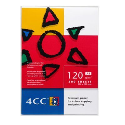 Бумага для цветной печати 4CC A3 100 г/м2 500л (АФ1070)
