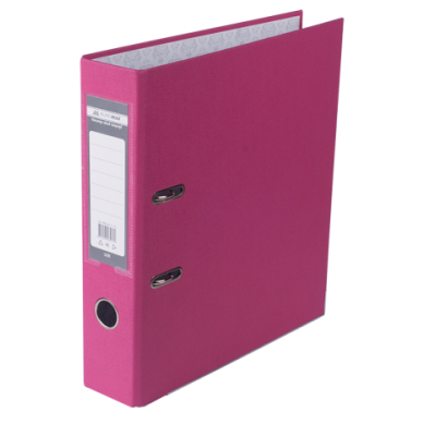 Папка-регистратор А4 односторонняя 70мм розовый сборная (BM.3011-10c)