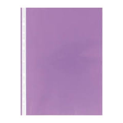 Файлы А4+ Optima 40мкм фактура глянец фиолетовый 100шт. (O35116-12)