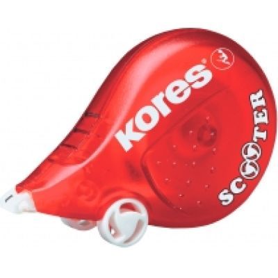 Корректор ленточный SCOOTER красный Kores (K84823)