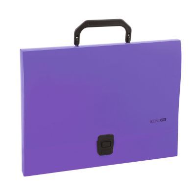 Портфель A4 Economix 1 отделение фиолетовый (E31607-12)