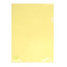 Папка-уголок А4 желтый