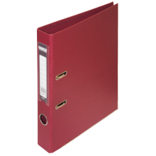 Папка-регистратор А4 двухсторонняя 50мм бордовый сборная Папка-регистратор А4 двухсторонняя 50мм бордовый сборная