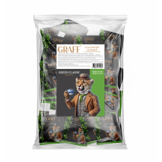 Чай зелений байховий 90г (1,8г*50), сашет, "Green Classic" GRAFF