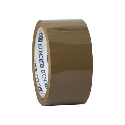 Лента клейкая упаковочная (скотч) Economix, коричневая, 48мм*66м