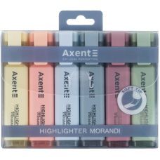 Маркер Highlighter 2537-A, 1-5 мм клиноп., набор 6 morandi Маркер Highlighter 2537-A, 1-5 мм клиноп., набор 6 morandi