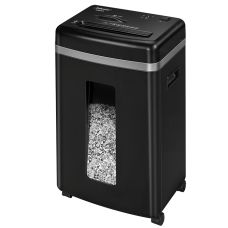 Уничтожитель Fellowes Microshred 450M, 9 листов, фрагменты 2х12 мм, корзина 22л Уничтожитель Fellowes Microshred 450M, 9 листов, фрагменты 2х12 мм, корзина 22л