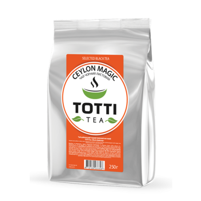 Чай черный TОТТІ Tea "Магия Цейлона", листовой, 250г