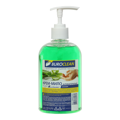 Крем-мило рідке антибактеріальне BuroClean Eurostandart 500 мл Алое Вера