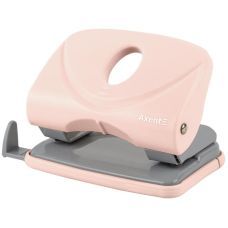 Дырокол Welle-2 с пласт верхом, 20 листов, Pastelini, розовый Дырокол Welle-2 с пласт верхом, 20 листов, Pastelini, розовый