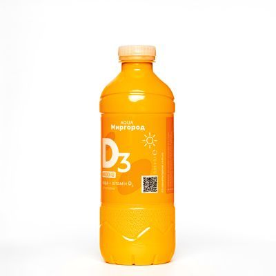 Питьевая вода Aqua Миргород с витамином D3 4000 МЕ 0.33 л