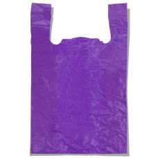 Пакет-майка плотный 45х20х75 25шт/уп фиолетовый