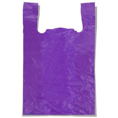 Пакет-майка плотный 45х20х75 25шт/уп фиолетовый (68824)