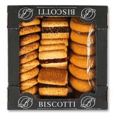 Печенье Biscotti Фраголино Микс сдобное песочное-отсадное, 0,55кг
