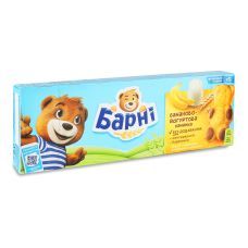 Бисквит "Барні" с бананово-йогуртовой начинкой, 150г
