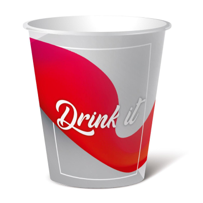 Стакан бумажный, объем 500 мл, цветной 50шт