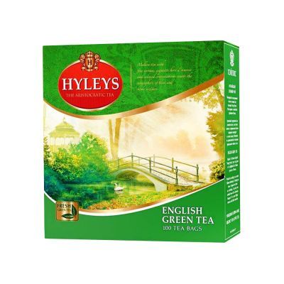 Чай зеленый в пакетиках Hyleys Английский зеленый чай 100 шт х 2 г