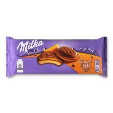 Печенье Milka Choco Jaffa Orange Jelly бисквитное, 147г