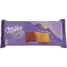 Печенье Milka в шоколадной глазури, 200г