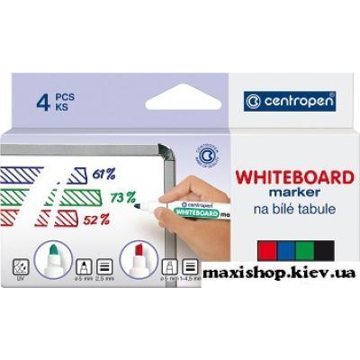 Набор маркеров для досок Board 8559/04 4шт. в блистере (8559/4/CB)