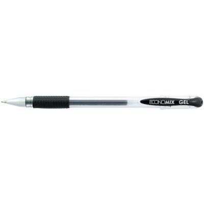 Ручка гелевая GEL 0.5мм черный (E11901-01)