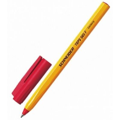 Ручка шариковая SCHNEIDER TOPS 505 F 0.5мм красный (S150502)