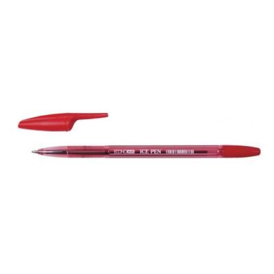 Ручка шариковая ECONOMIX ICE PEN 0.5мм красный (E10186-03)