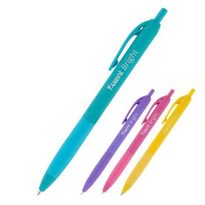 Ручка шариковая автомическая Bright синий (AB1079-02-A)