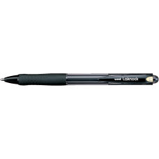 Ручка шариковая автомическая uni LAKNOCK fine 0.7мм черный