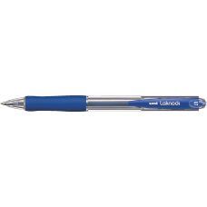 Ручка шариковая автомическая uni LAKNOCK medium 1.0мм синий