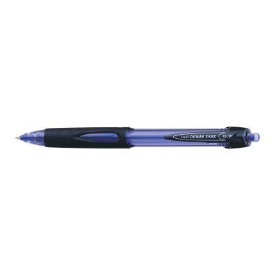 Ручка шариковая автомическая uni POWER TANK 0.7мм синий (SN-227.Blue)