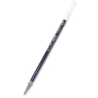 Стержень гелевый ECONOMIX для неавтоматических ручек 130 мм, черный (E12001-01)