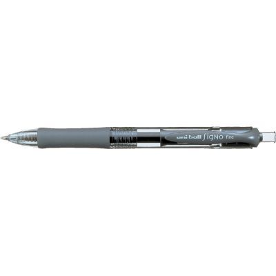 Ручка гелевая автоматическая Signo RETRACTABLE fine 0.7мм черная (UMN-152.(07).Black)