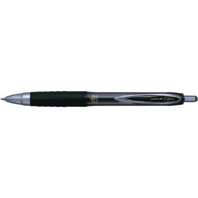 Ручка гелевая автоматическая uni-ball Signo 207 micro 0.5мм черная (UMN-207.(05).Black)