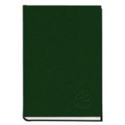 Книга алфавитная А6 80л. 100х190мм баладек зеленый (210 05З)