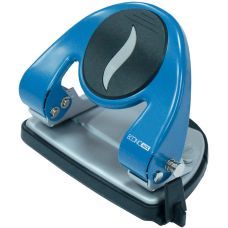 Дырокол 30л металлический корпус с линейкой синий Дырокол 30л металлический корпус с линейкой синий
