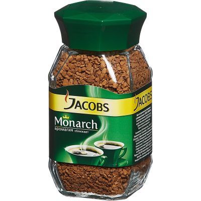 Кофе растворимый Jacobs Monarch 95 гр, стекло (64024)