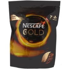 Кофе растворимый Nescafe Gold 120 гр эконом пакет