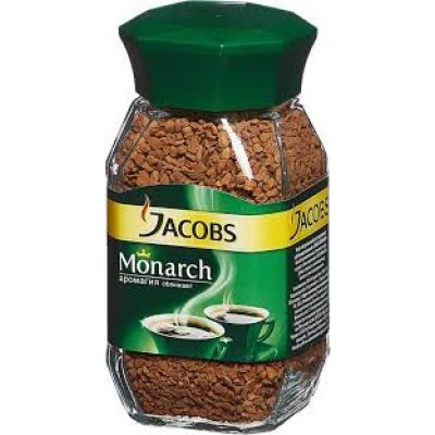 Кофе растворимый Jacobs Monarch 190 гр, стекло (113016)