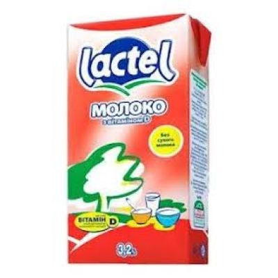 Молоко Лактель 3,2 % 1л (32445)