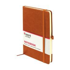 Книга записная Partner Lux 125х195 96л клетка коричневый