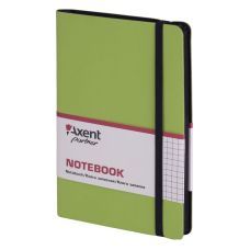 Книга записная Partner Soft 125х195 96л клетка салатовый