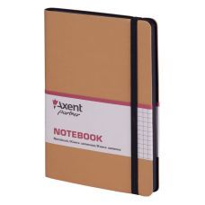 Книга записная Partner Soft 125х195 96л клетка золото Книга записная Partner Soft 125х195 96л клетка золото
