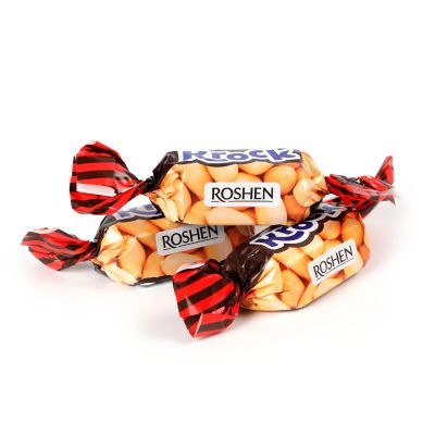 Конфеты Roshen Krock с арахисовой пастой, 1 кг
