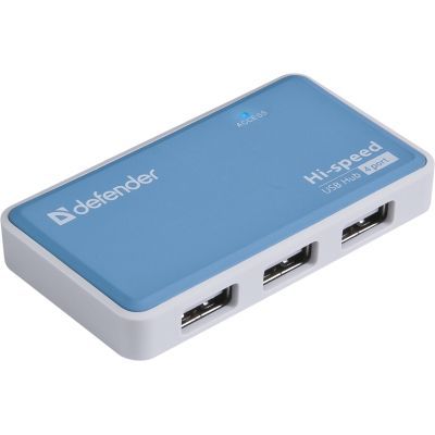 Хаб 4xUSB 2.0 QUADRO POWER+Adapter 220v