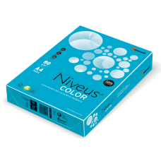 Бумага цветная интенсив, синяя, AB48, А4/80, 500 л. Бумага цветная интенсив, синяя, AB48, А4/80, 500 л.