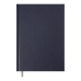Книга записная OPTIMAL, А5, 64 л., клетка, темно-синяя, бум винил