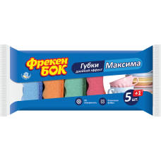 Губка ФБ кухонная МАКСИМА 6 шт